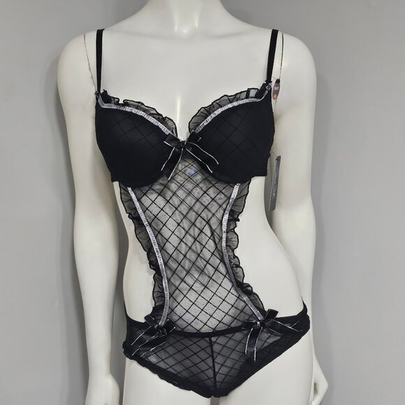 Rene Rofe Wild & Sexy Bodysuit Lingerie - Picture 1 of 12